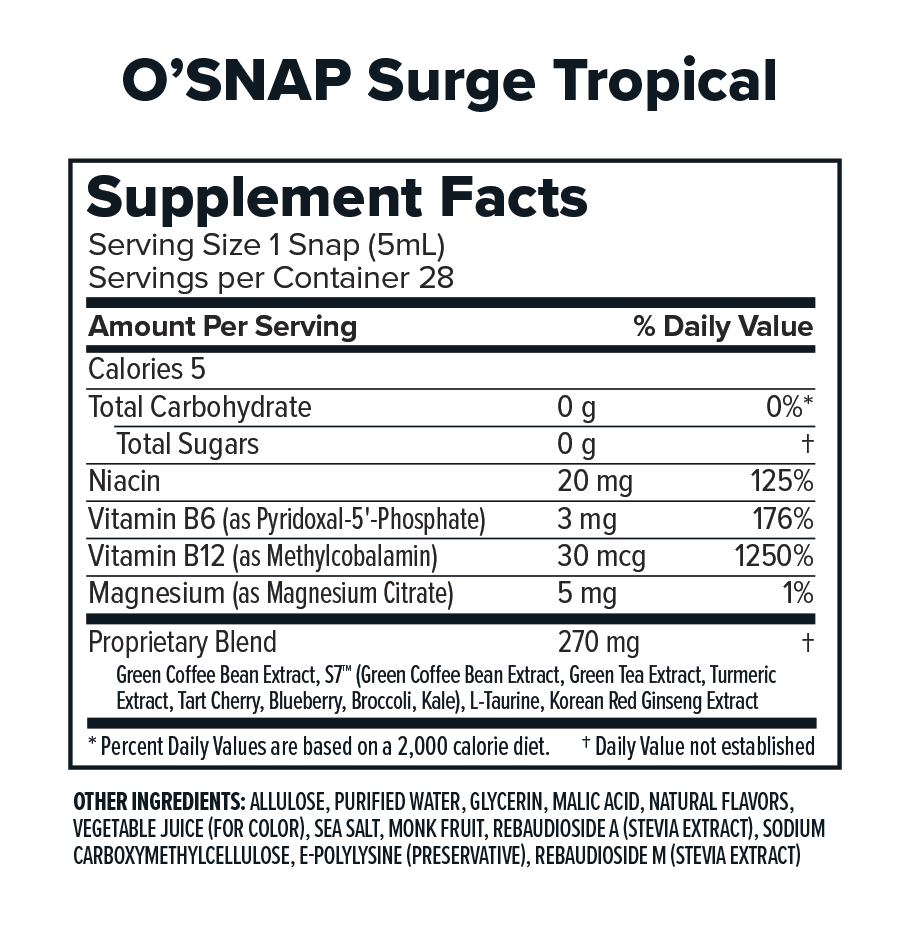 O'Keefe Lifestyle on Echelon Local | Christopher O'Keefe - Local O'snap Ambassador and distributor of O'snap Surge, O'snap Complete, O'snap Reverse, and O'snap Sleep liquid supplements.