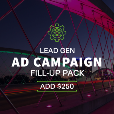 Echelon Local - AD CAMPAIGN & LEAD CAPTURE - $250 FILL-UP PACK